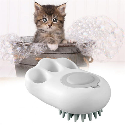 Durable Cartoon Shaped Paw Bath Brush for Cats and Dogs