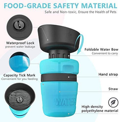 Portable Pet Travel Water Bottle for Dogs