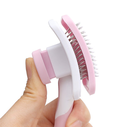 Self Cleaning Slicker Brush for Dogs and Cats