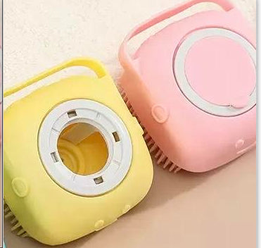 Silicone Dog Bath Massage Gloves