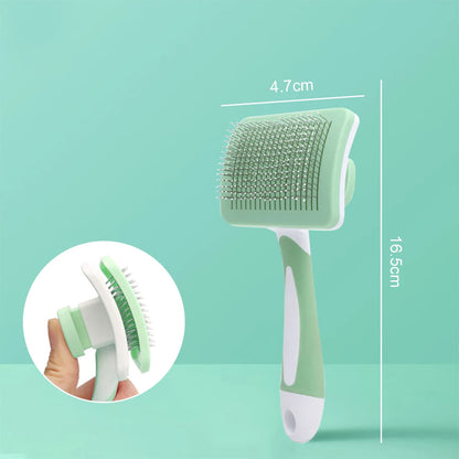Self Cleaning Slicker Brush for Dogs and Cats