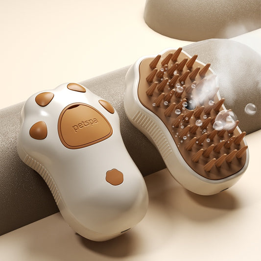 Pet Spray Massage Comb for Cats and Dogs – Grooming Brush with Mist Function