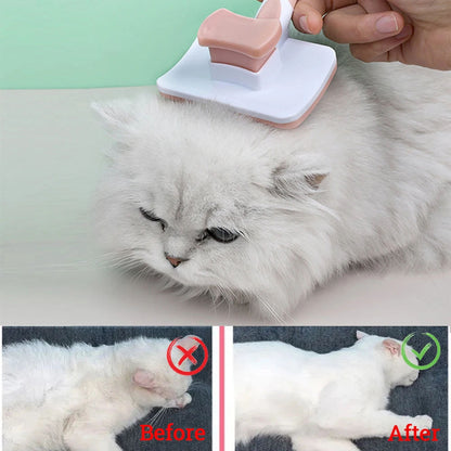 Self Cleaning Slicker Brush for Dogs and Cats