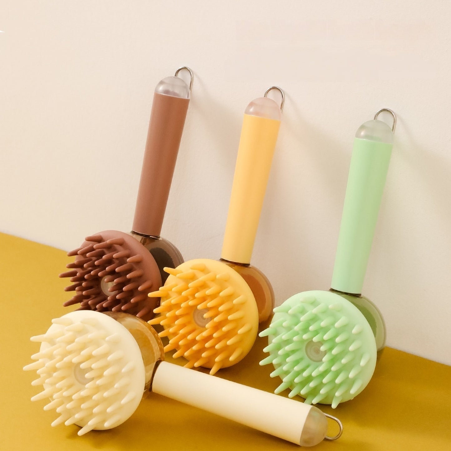3 In 1 Pet Bath Brush For Dogs And Cats