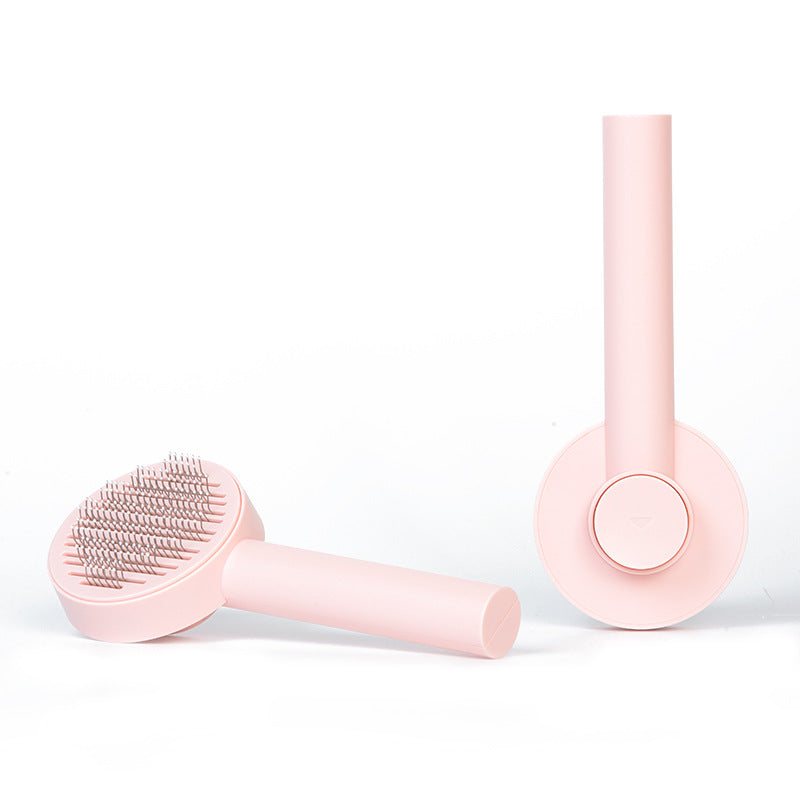 Self Cleaning Pet Needle Comb for Dogs Cats