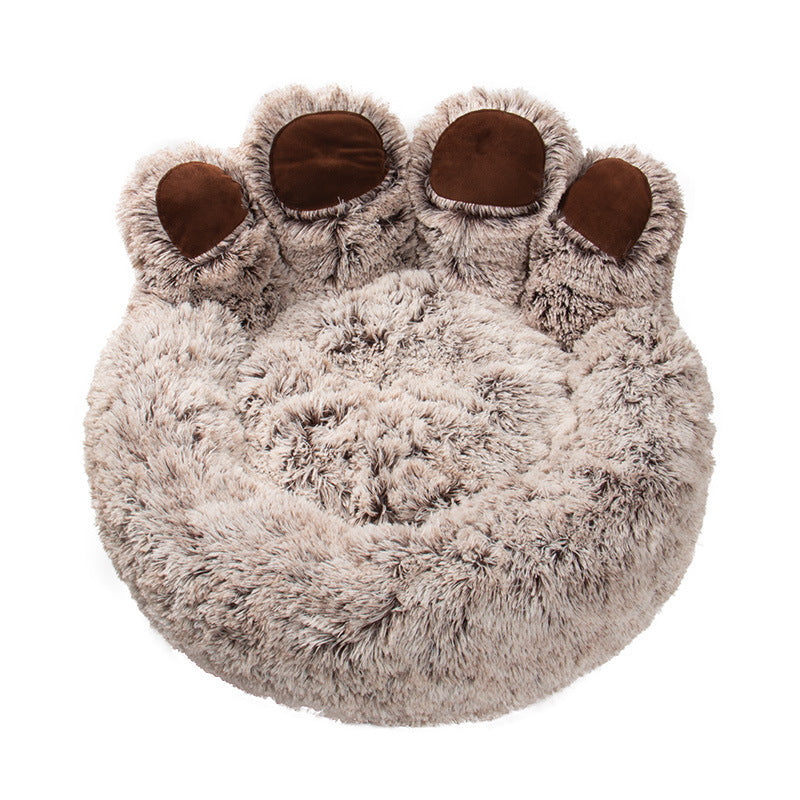 Cute Bear Paw Dog Bed