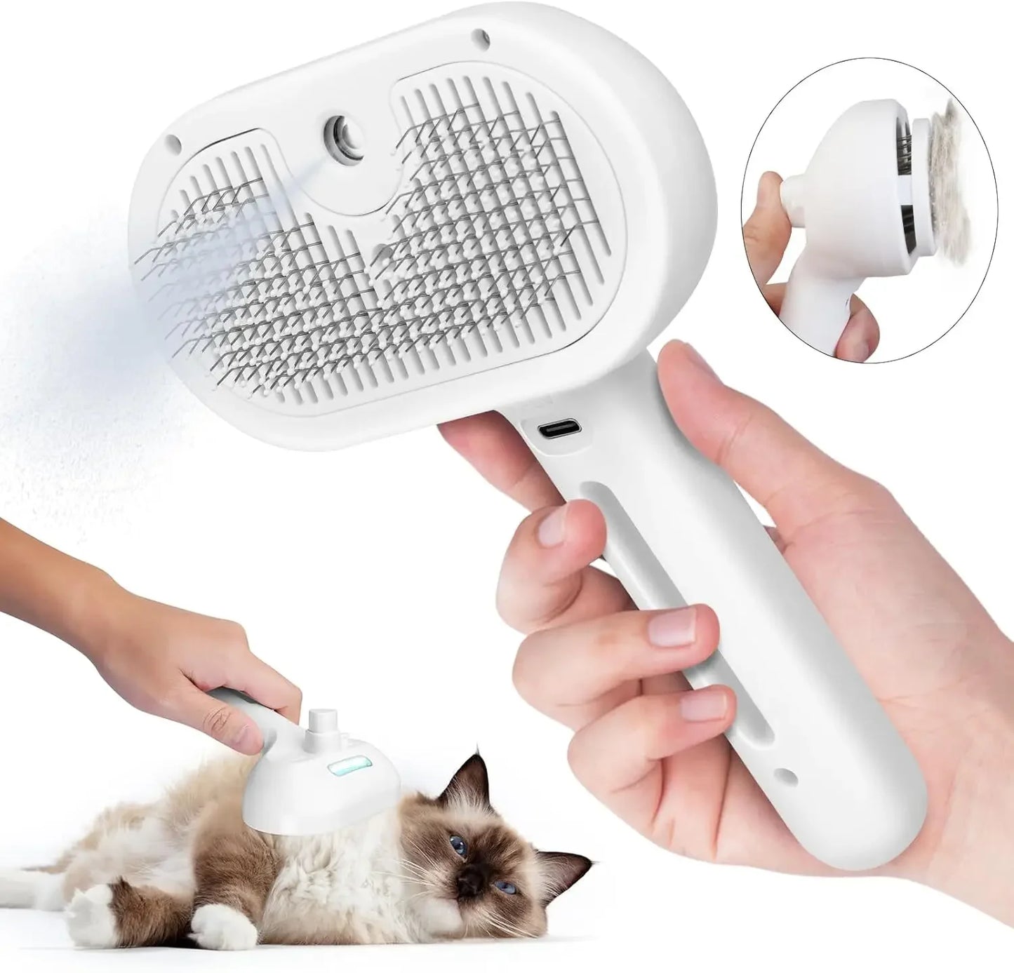 Pet Spray Hair Comb for Dogs and Cats