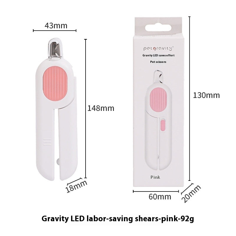 Pet LED Cat Nail Scissors