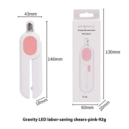Pet LED Cat Nail Scissors