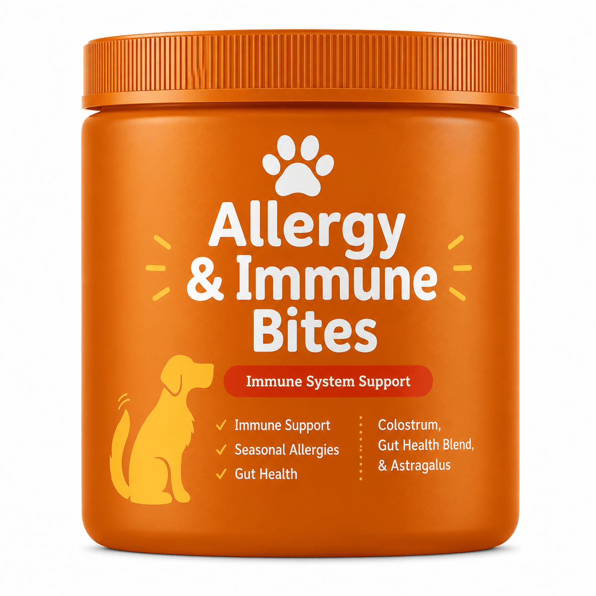 Allergy Relief Probiotic Chews For Dogs – Skin & Ear Support, Salmon Flavor
