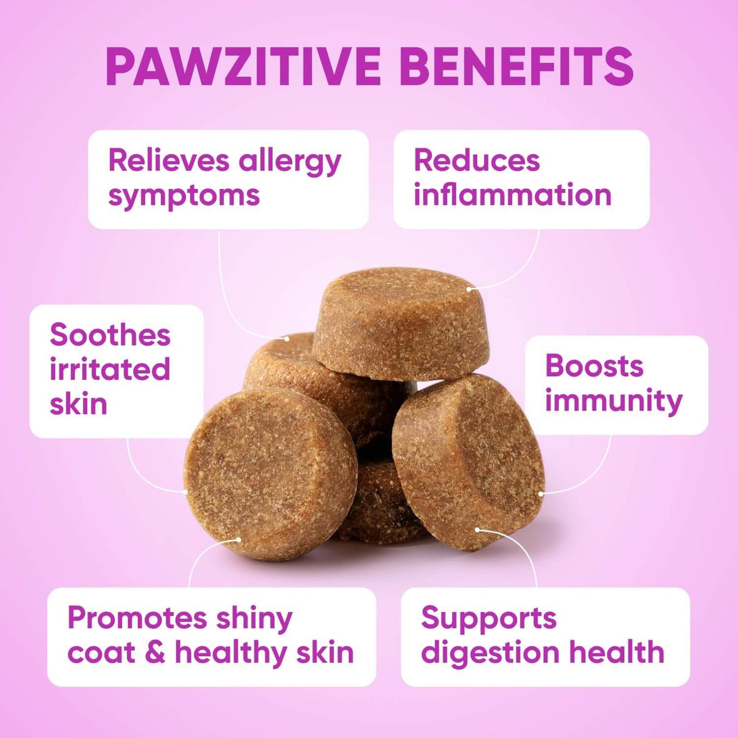 Dog Allergy Relief Chews – Skin & Coat Support Soft Chews With Omega-3 Fish Oil