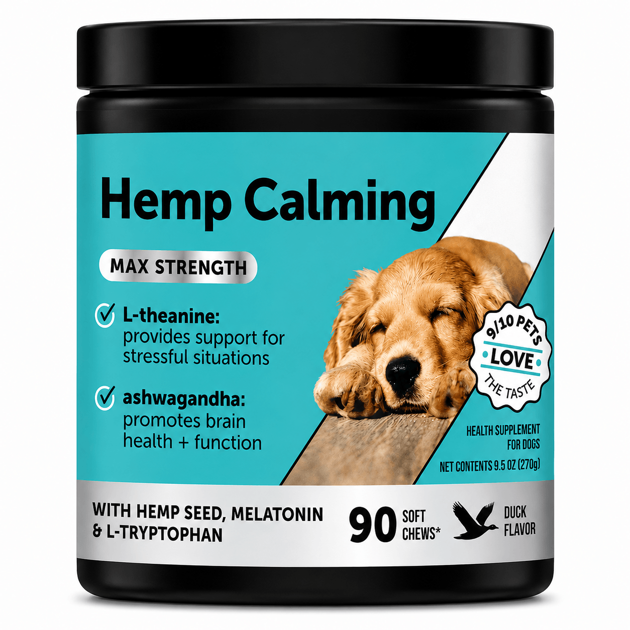 Dog Calming Soft Chews – Relaxation & Calmness Support Supplement