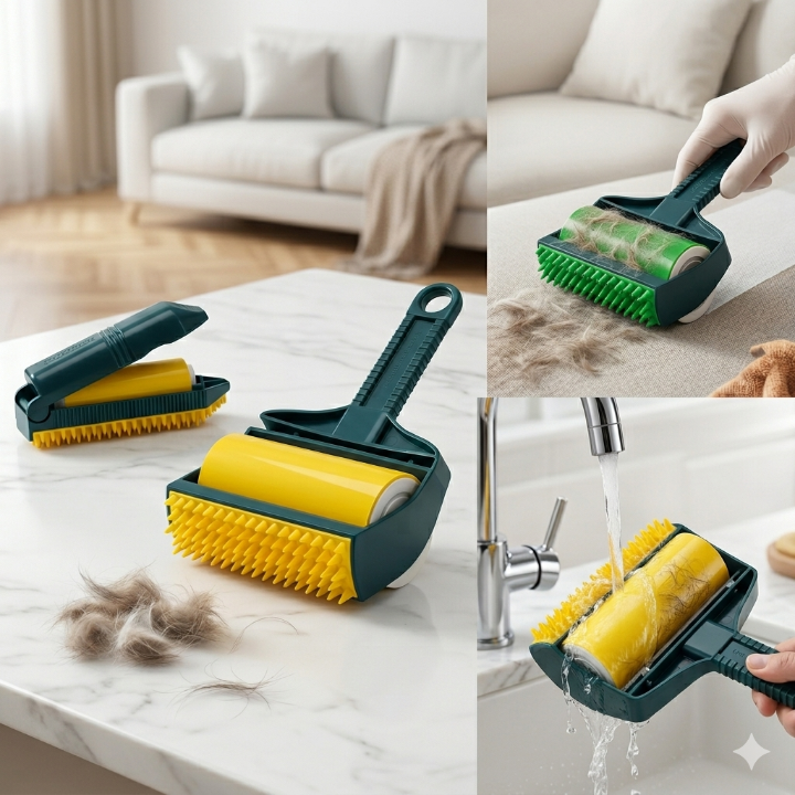 Portable Washable Pet Hair Remover