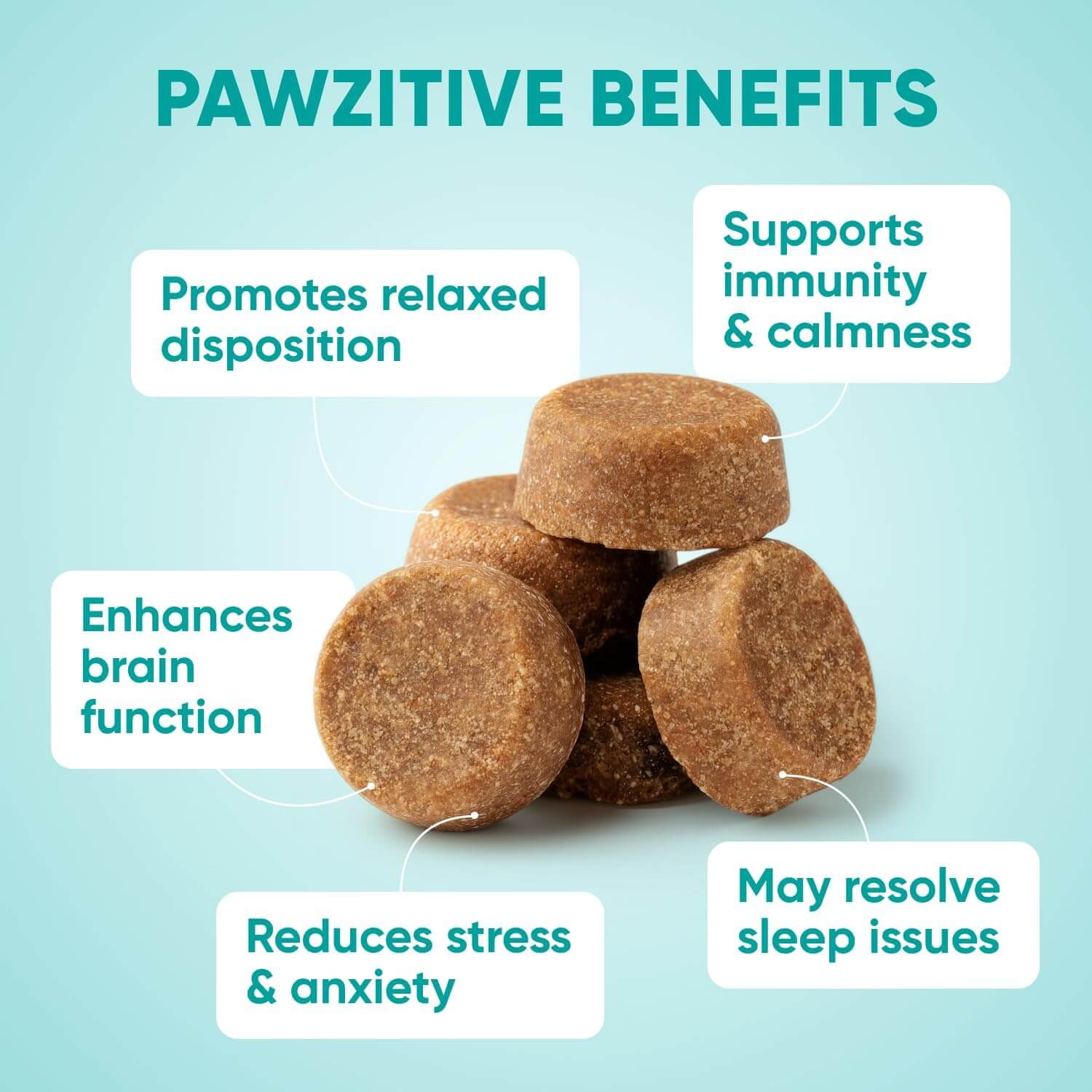 Hemp Calming Chews for Dogs – Calming & Relaxation Support Soft Chews, 120 Count