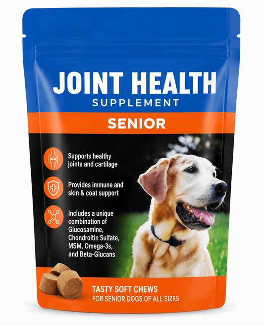 Senior Dog Joint Supplement Soft Chews – Joint & Mobility Support