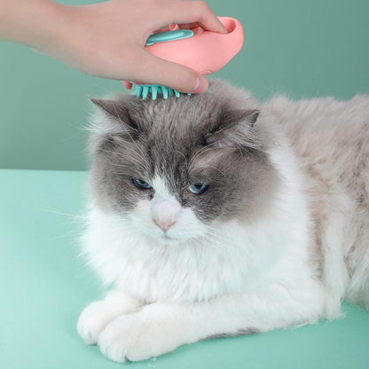 Durable Cartoon Shaped Paw Bath Brush for Cats and Dogs