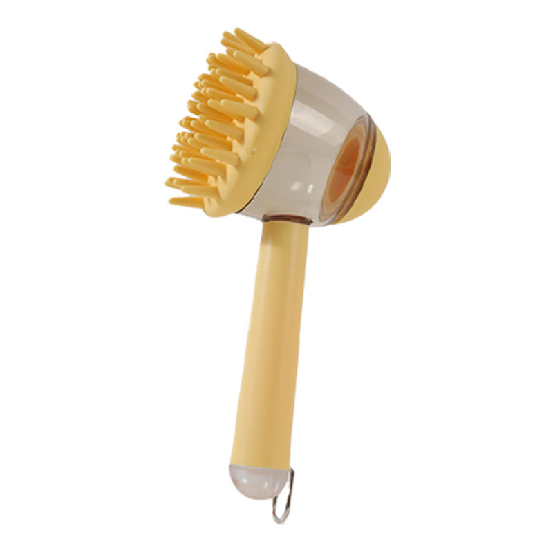 3 In 1 Pet Bath Brush For Dogs And Cats
