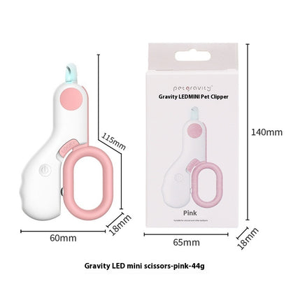 Pet LED Cat Nail Scissors
