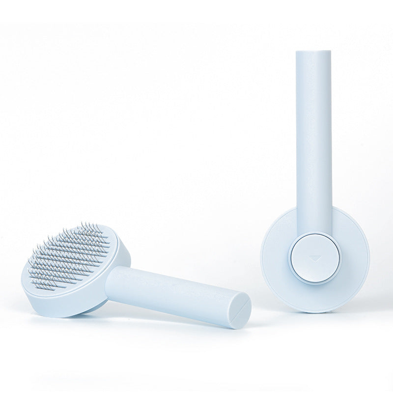 Self Cleaning Pet Needle Comb for Dogs Cats
